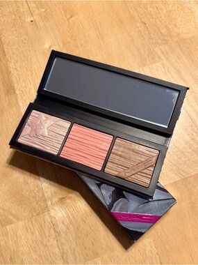 MAC Cosmetics Shiny Pretty Things Face Palette — Pink, Peach & Bronze Glow